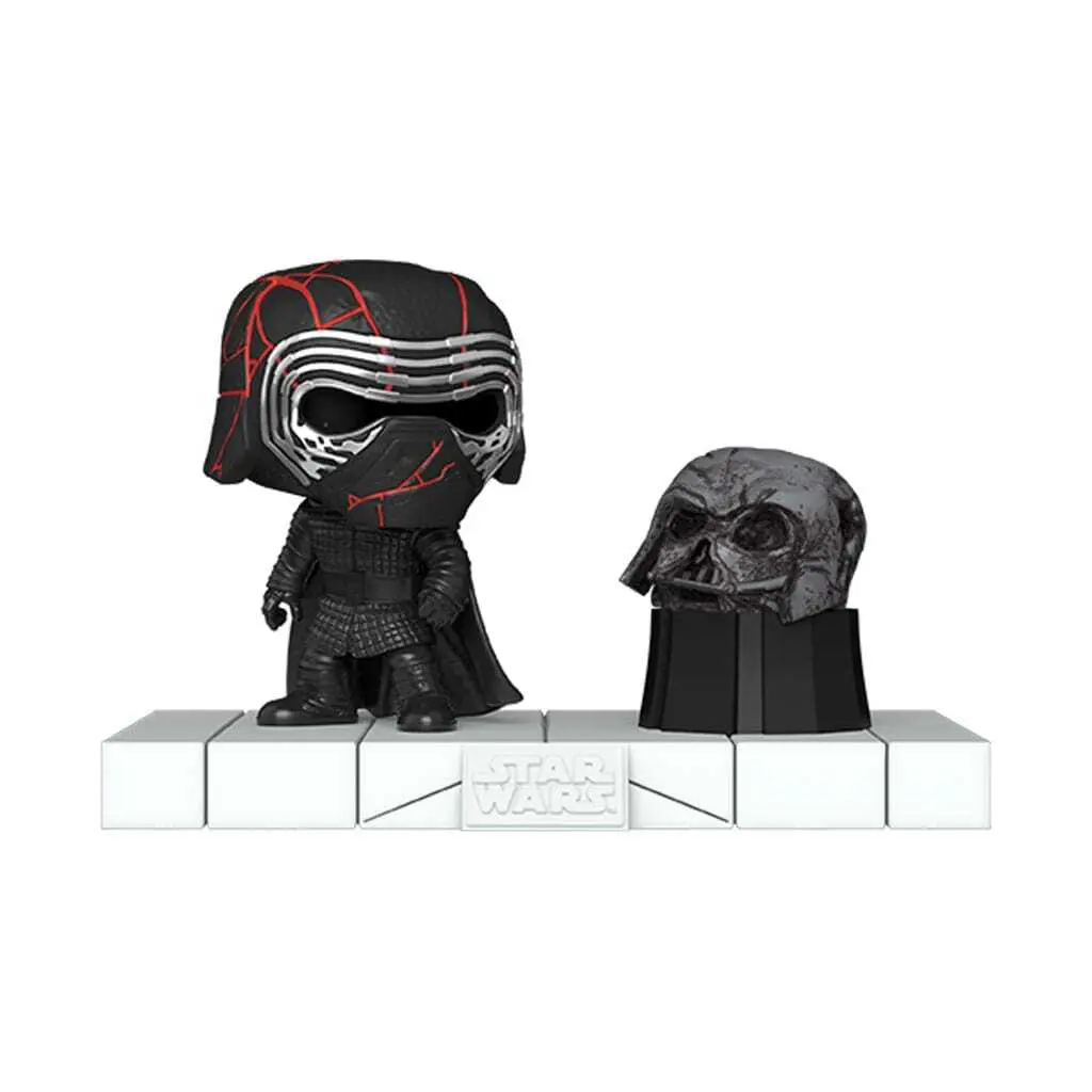 0889698807722 - Kylo Ren with Darth Vaders Helmet (Pop! Deluxe) Vinyl Figur 739 Funko Pop! multicolor