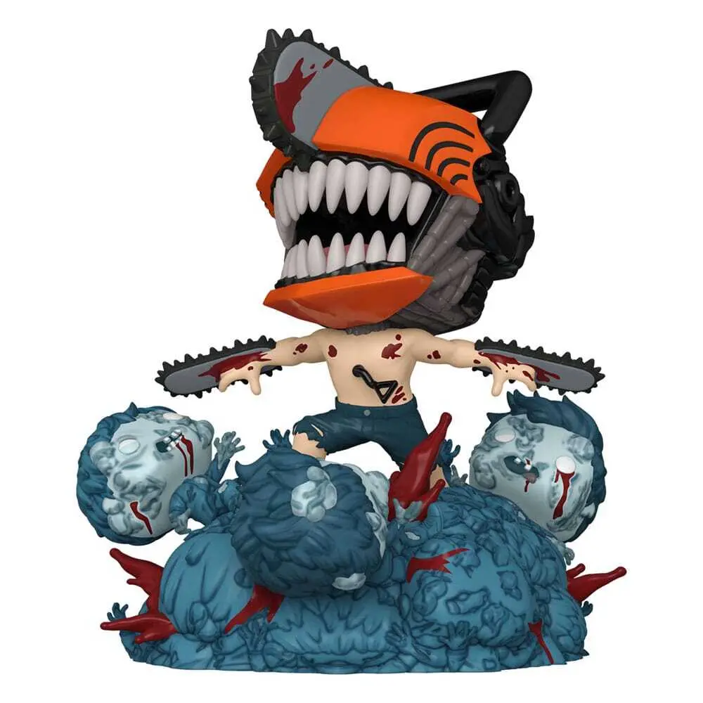 0889698836326 - Figurine Chainsaw Man POP! Deluxe Chainsaw Man