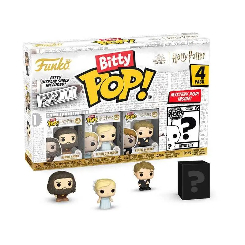 0889698836579 - Figurine Harry Potter Bitty POP! Hagrid (x4)