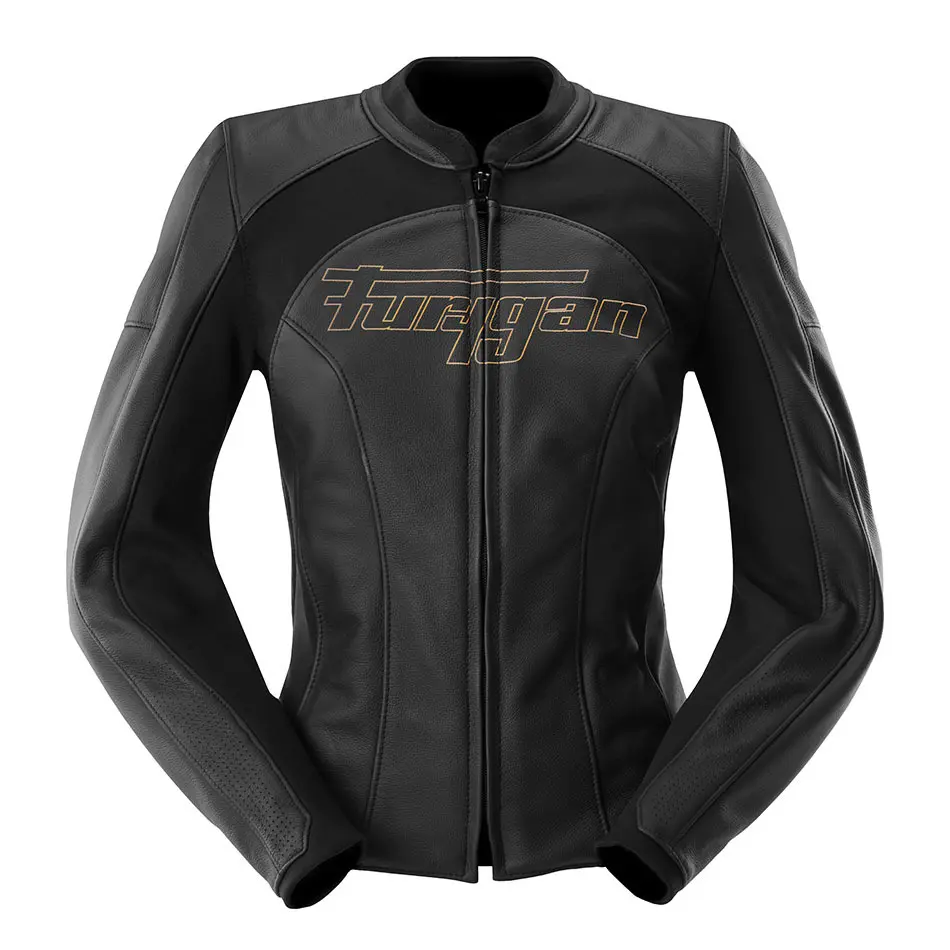 Motorrad-Lederjacke Damen Furygan Romy
