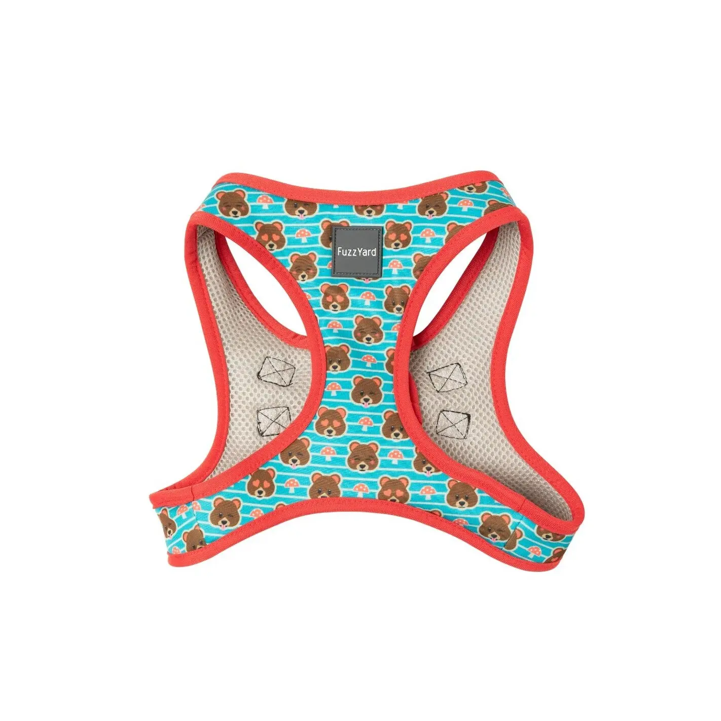 Harnais pour chien FuzzYard Step In - Fuzz Bear
