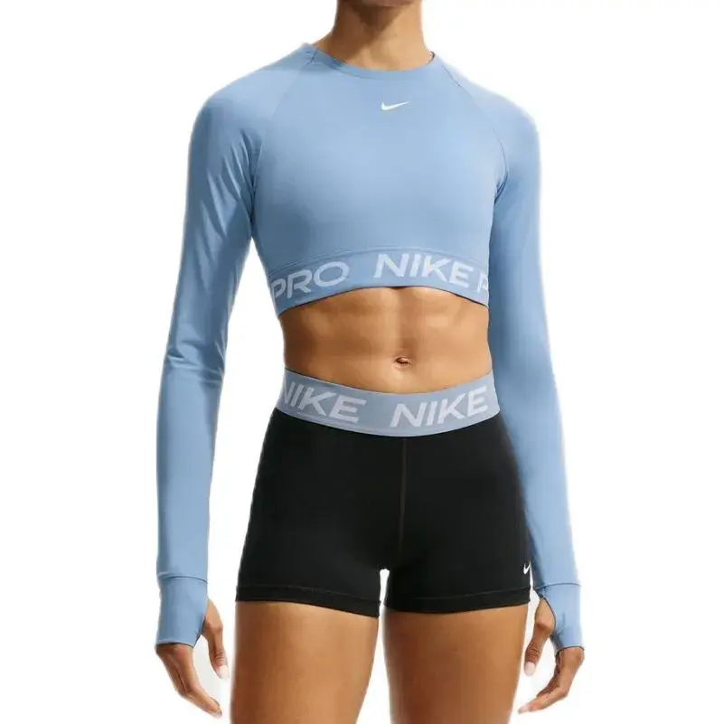 Langarmtrikot Damen Nike Pro