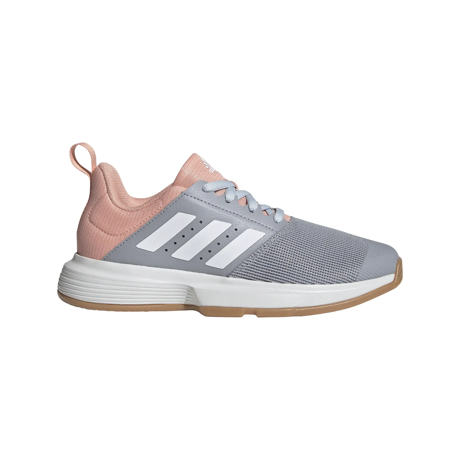 Adidas Femme Chaussures Essence Indoor, Argenté, Taille 40