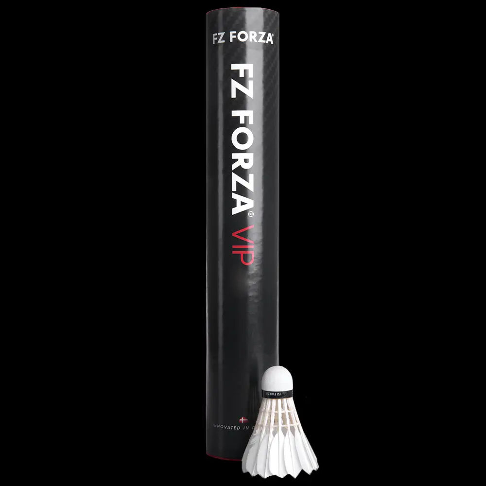 Tube mit 12 Badminton-Federbällen FZ Forza VIP Speed 77