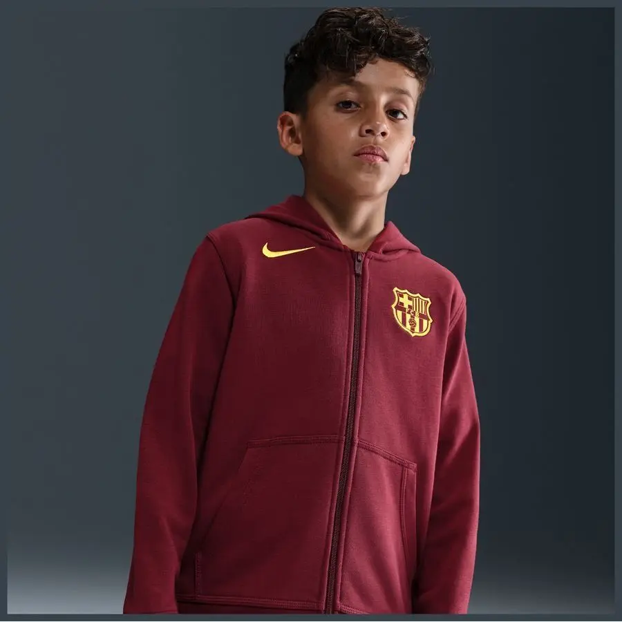 FC Barcelona Kinder Sweatjacke Sportswear 2025/26