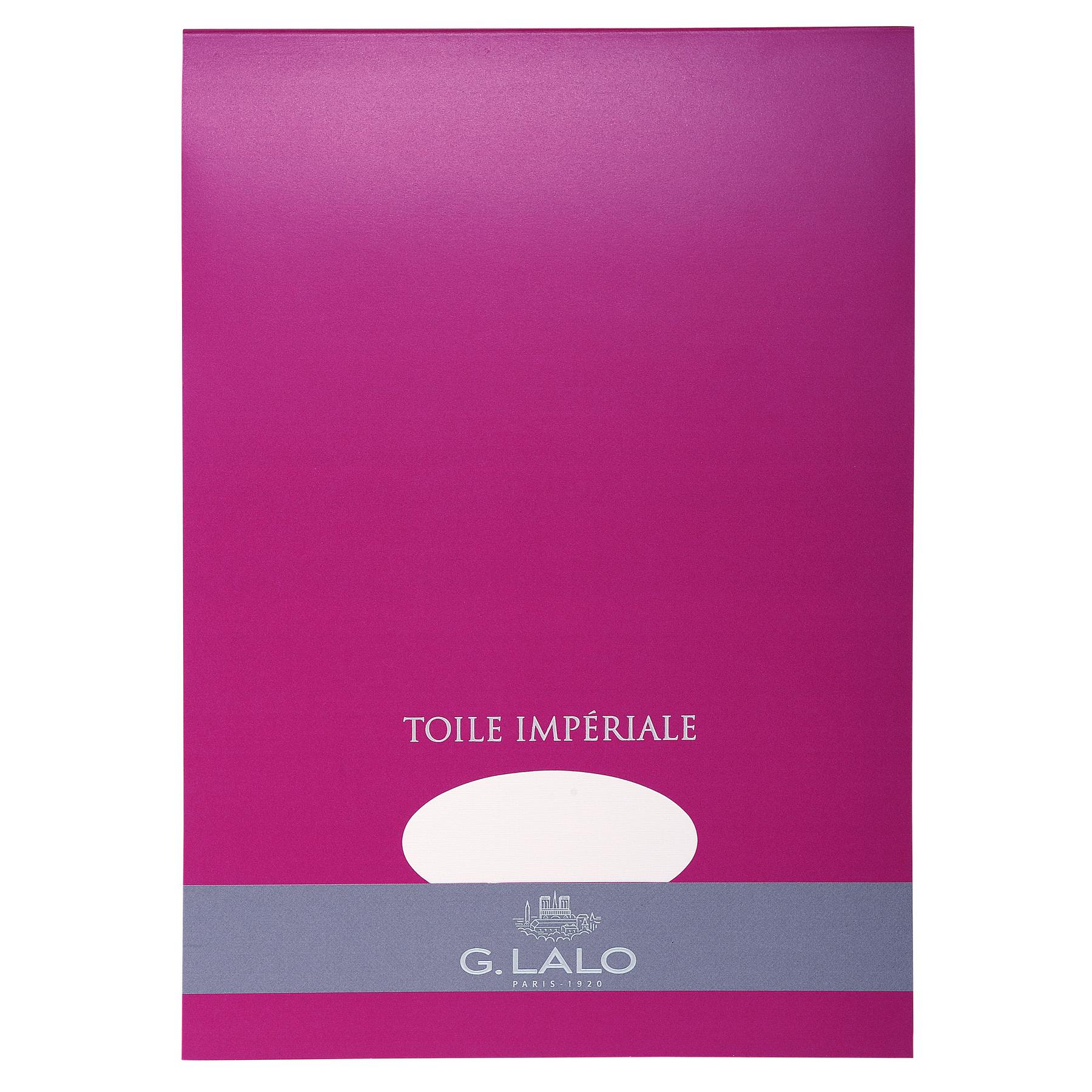 3140290135000 - 5 x Schreibblock Toile Imperiale A4 100g qm 50 Blatt weiß