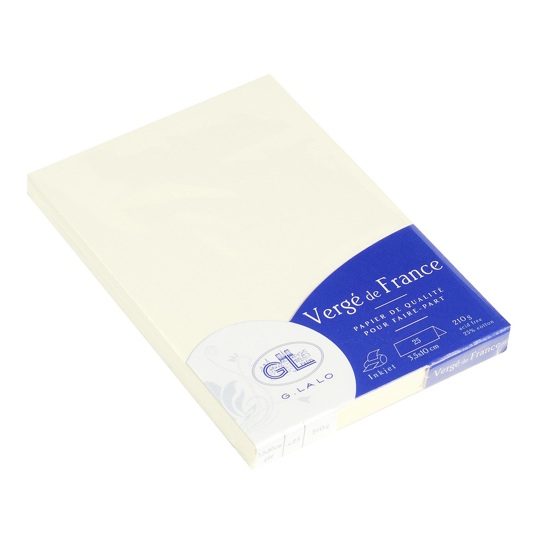 3140290338005 - 4 x Tischaufsteller Verge gefaltet 35x100mm 210g qm VE=25 Stück w