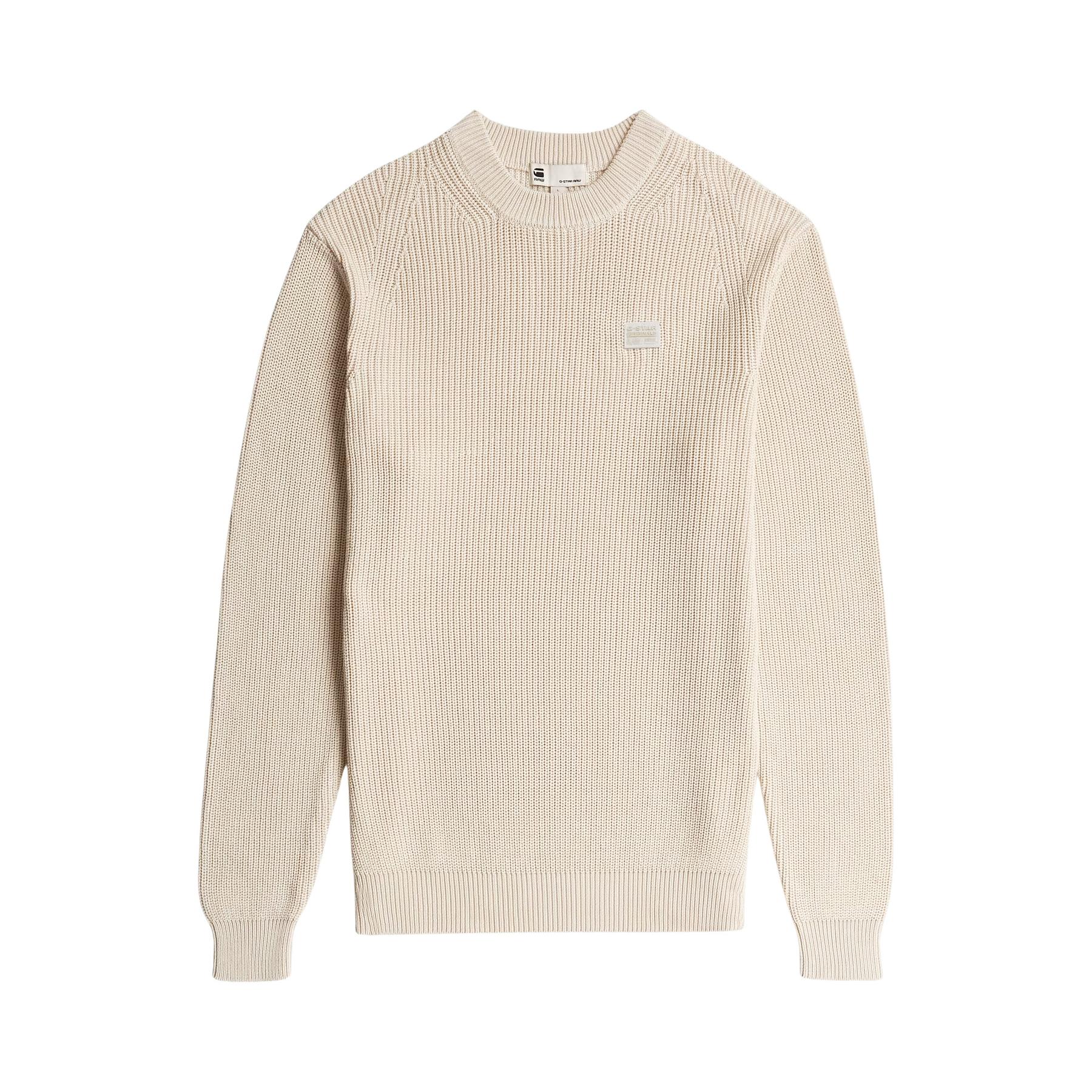 8720706417316 - Strickpullover mit Label-Detail