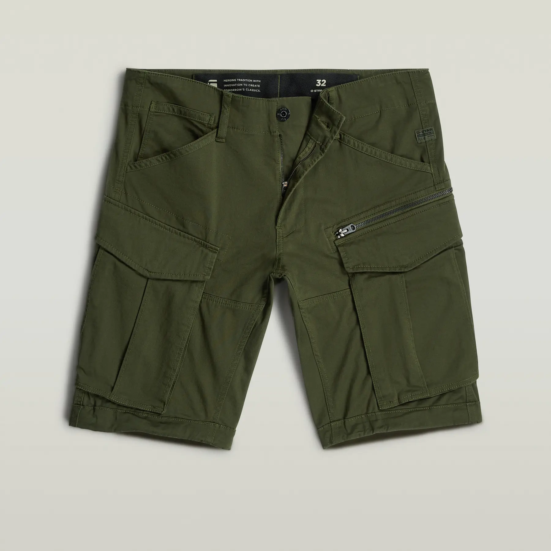 Short zip regolare  Rovic