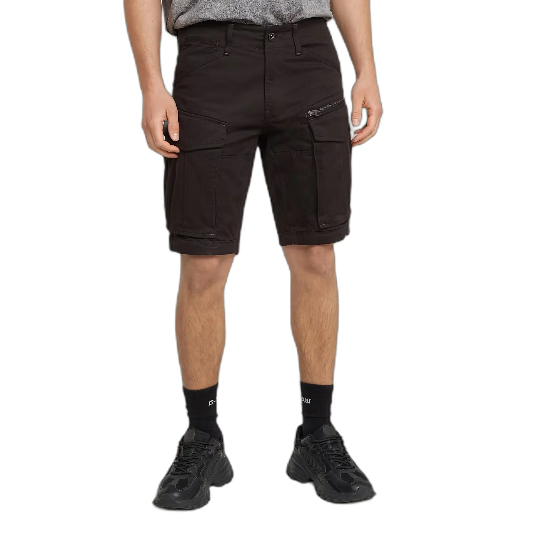 G-Star Bleu Cargo Pocket Shorts Rovic Regular