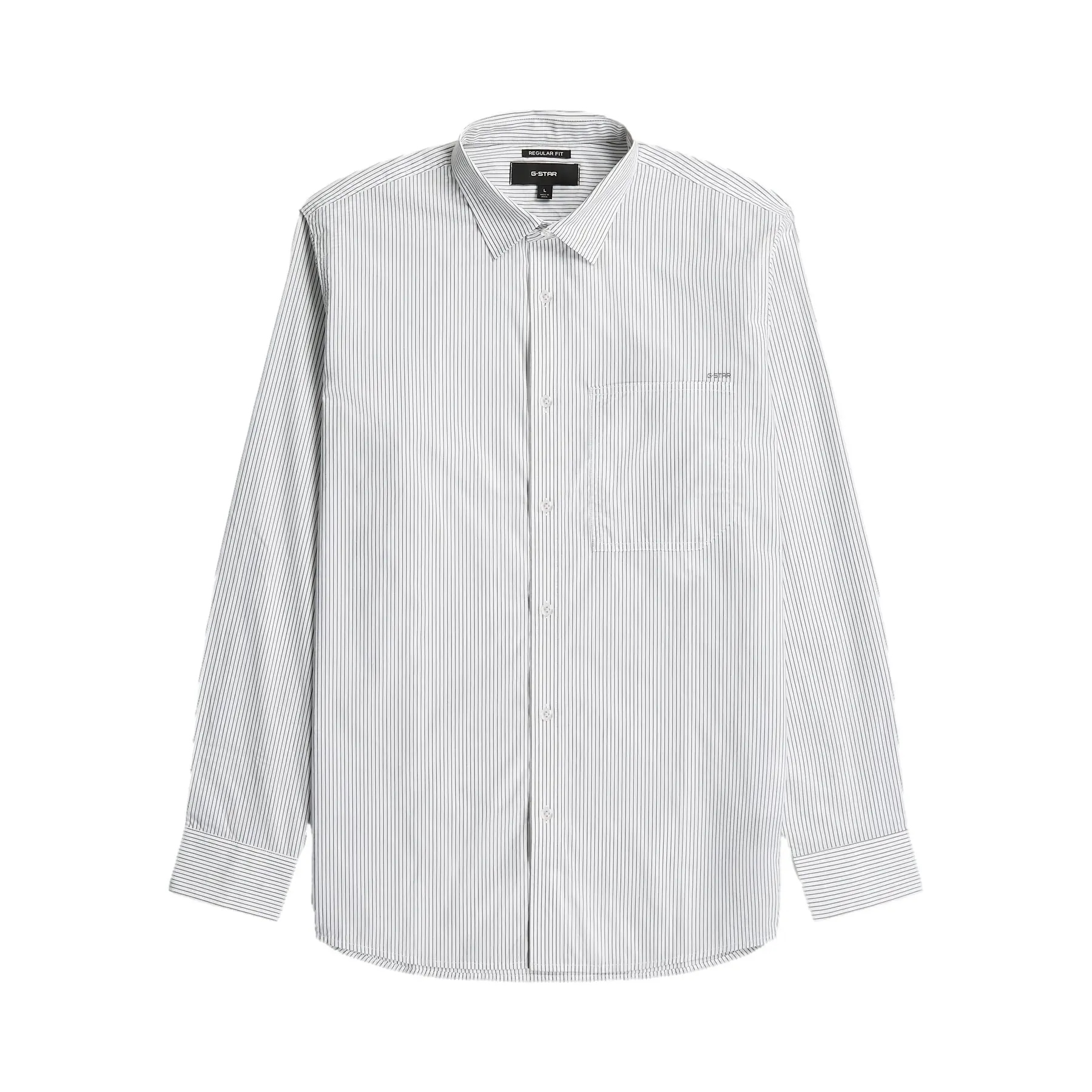 Camicia a maniche lunghe con una tasca  Regular