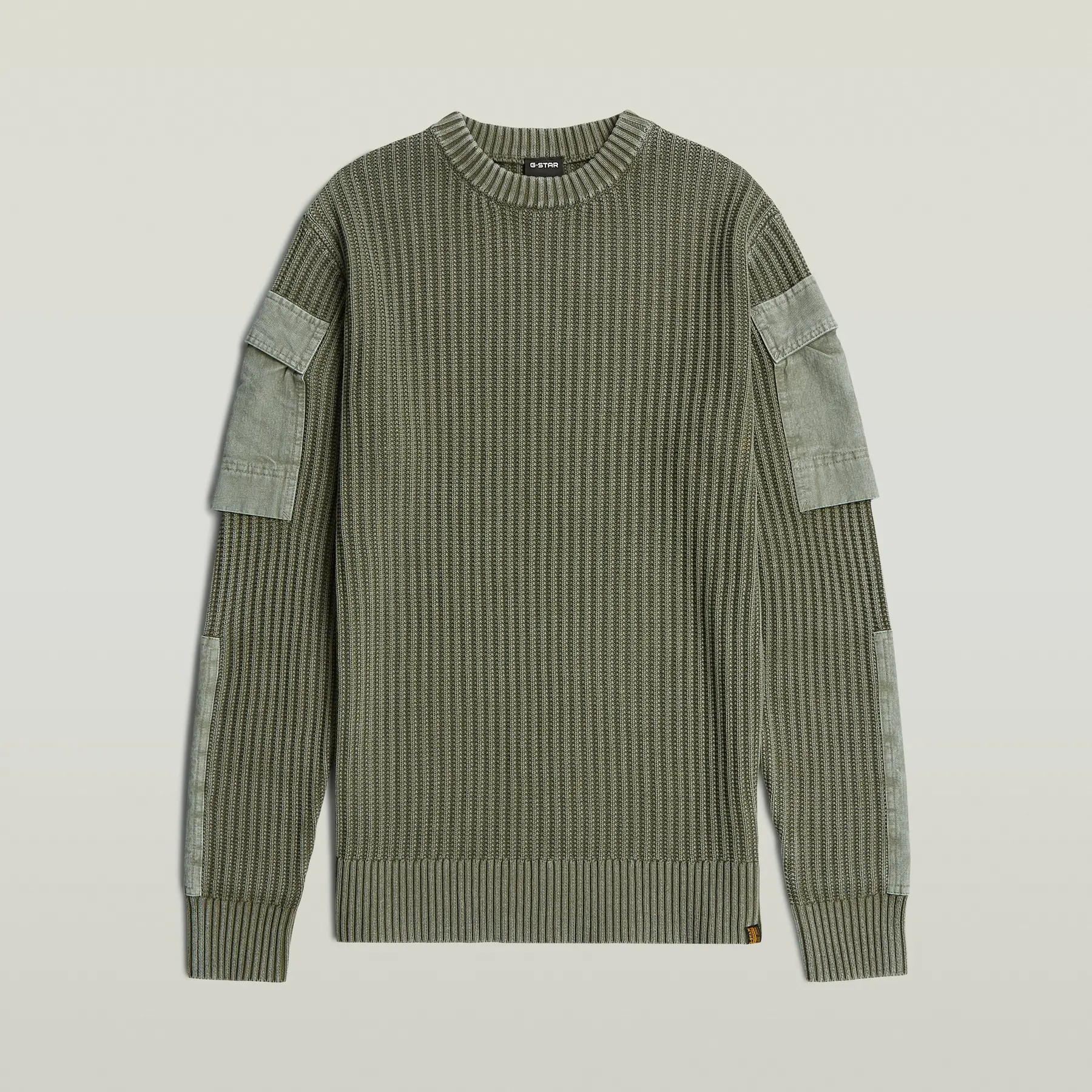 Pull in misto di tessuto