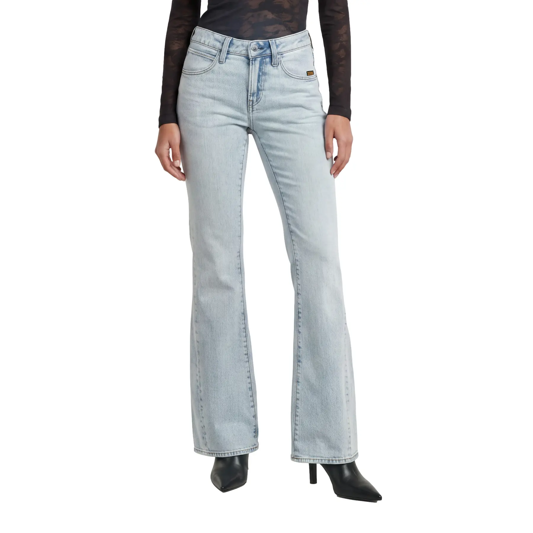 Damen Flare Jeans G-Star Stevey 3D