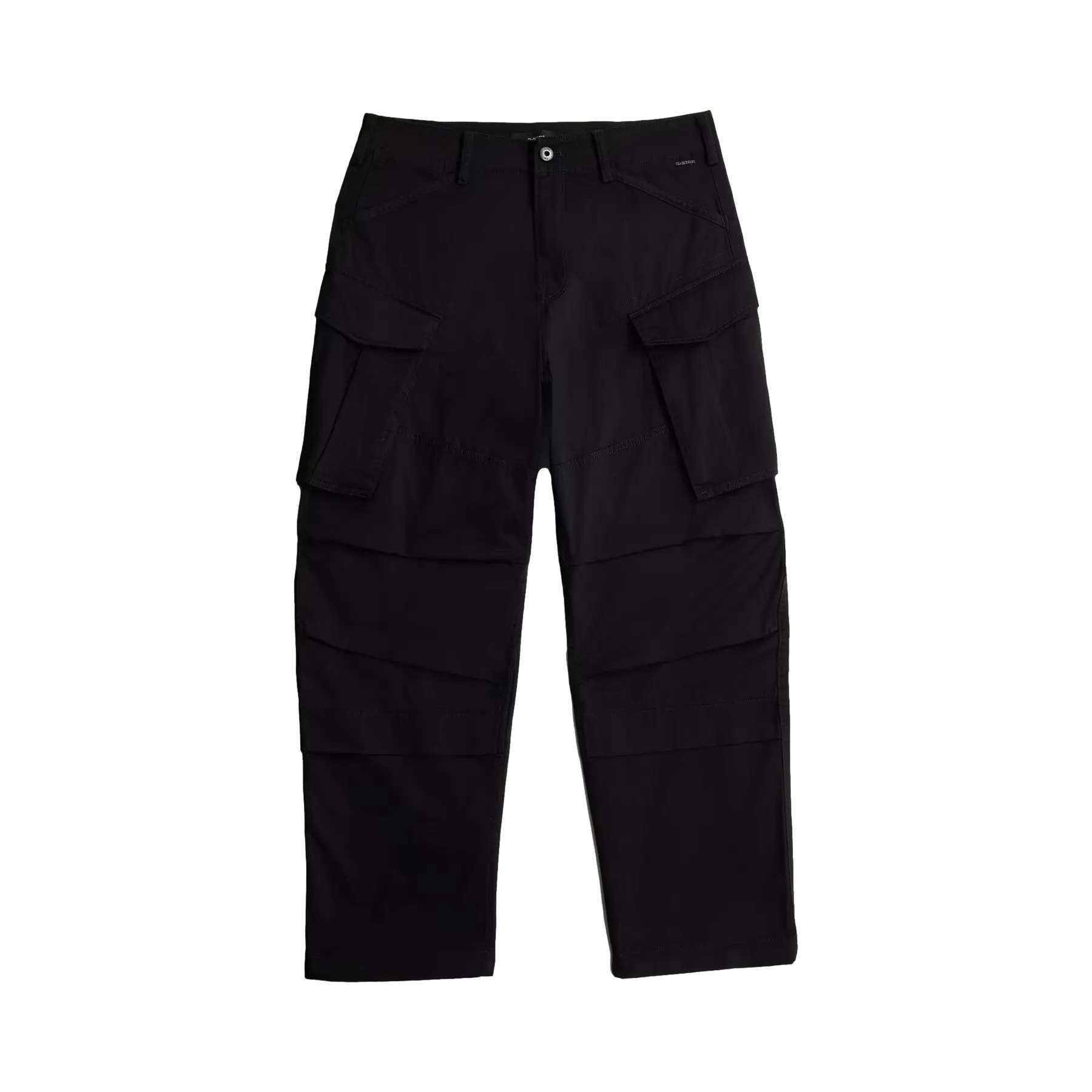 G-Star Noir Cargo Trousers Rovic 3D Relaxed