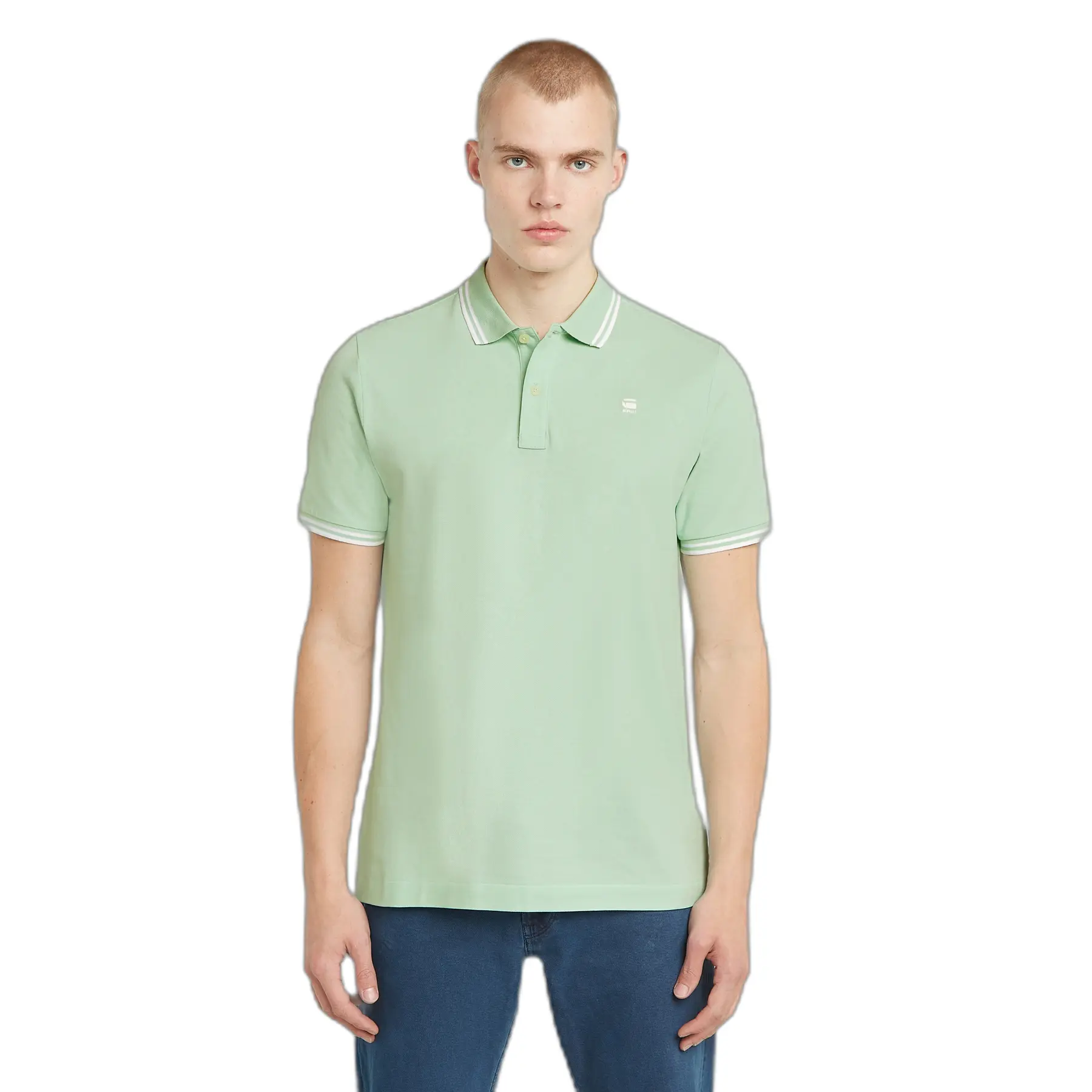8721135191303 - Gestreiftes Poloshirt Dunda