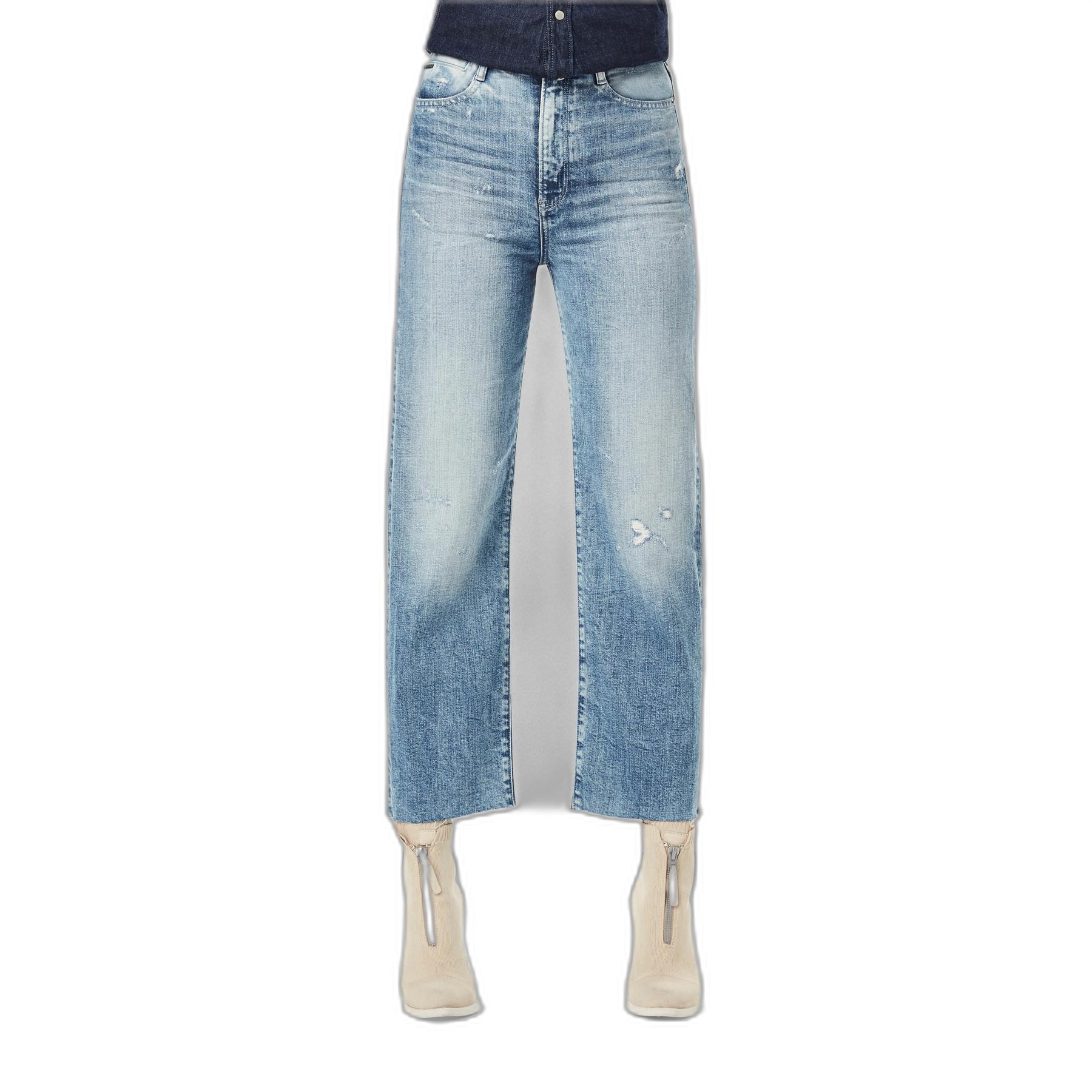 8719771665692 - Gerade geschnittene Jeans ultrahoch knöcheltief Frau Tedie