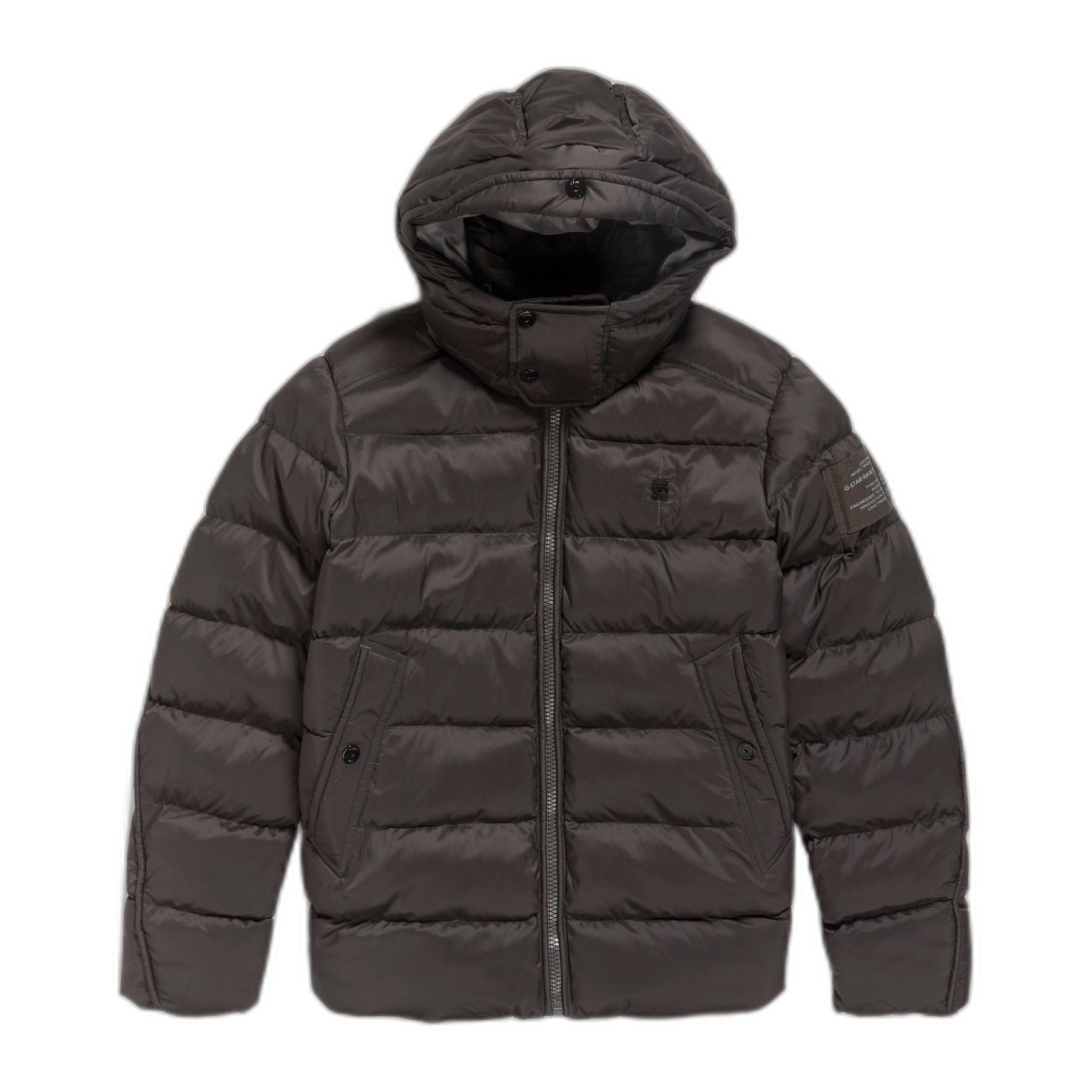 8720346654720 - G-Whistler Padded Hooded Jacke - Schwarz - Herren