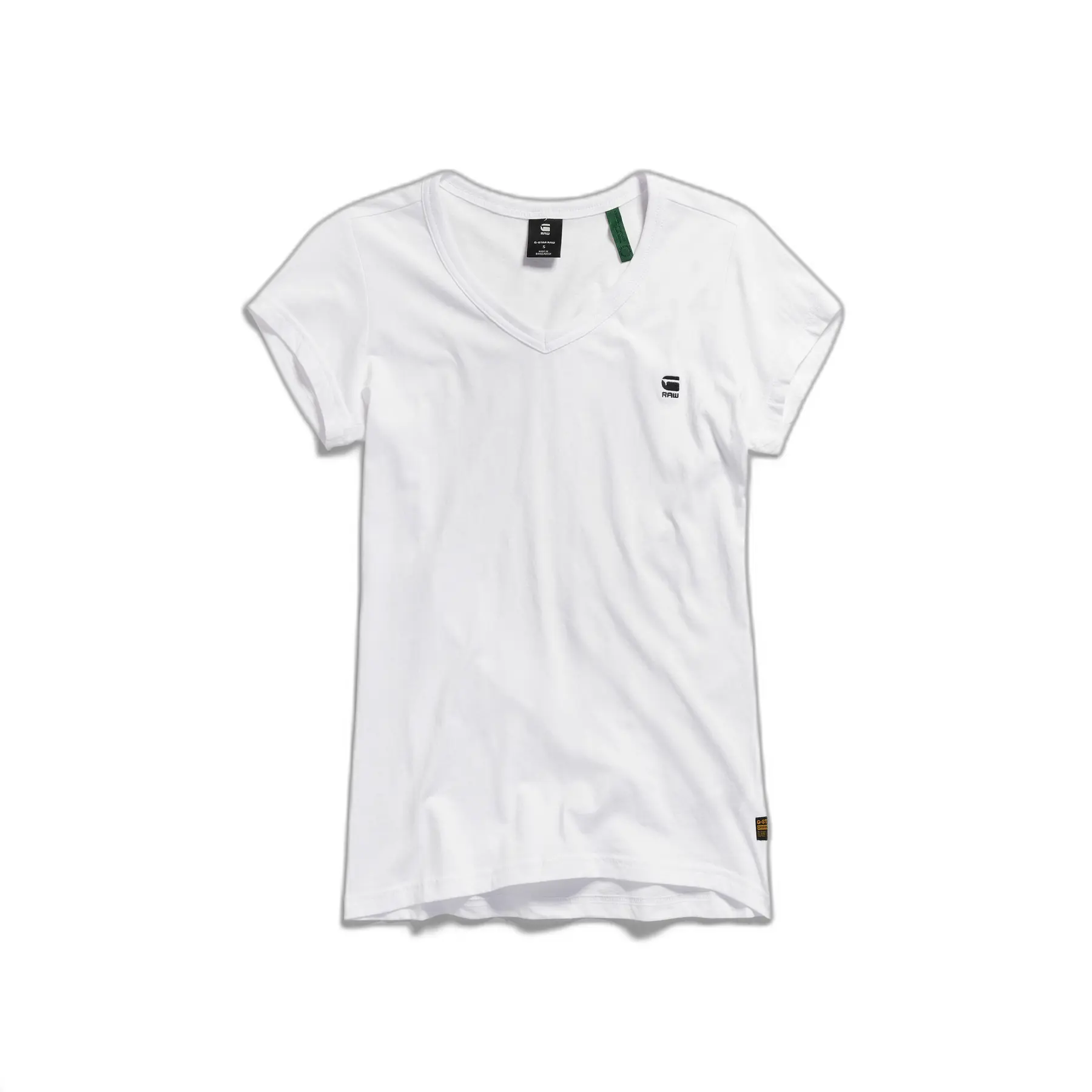 8720346264004 - Eyben Slim V-Neck Top - Weiß - Damen 8720346264004 - Eyben Slim V-Neck Top - Weiß - Damen