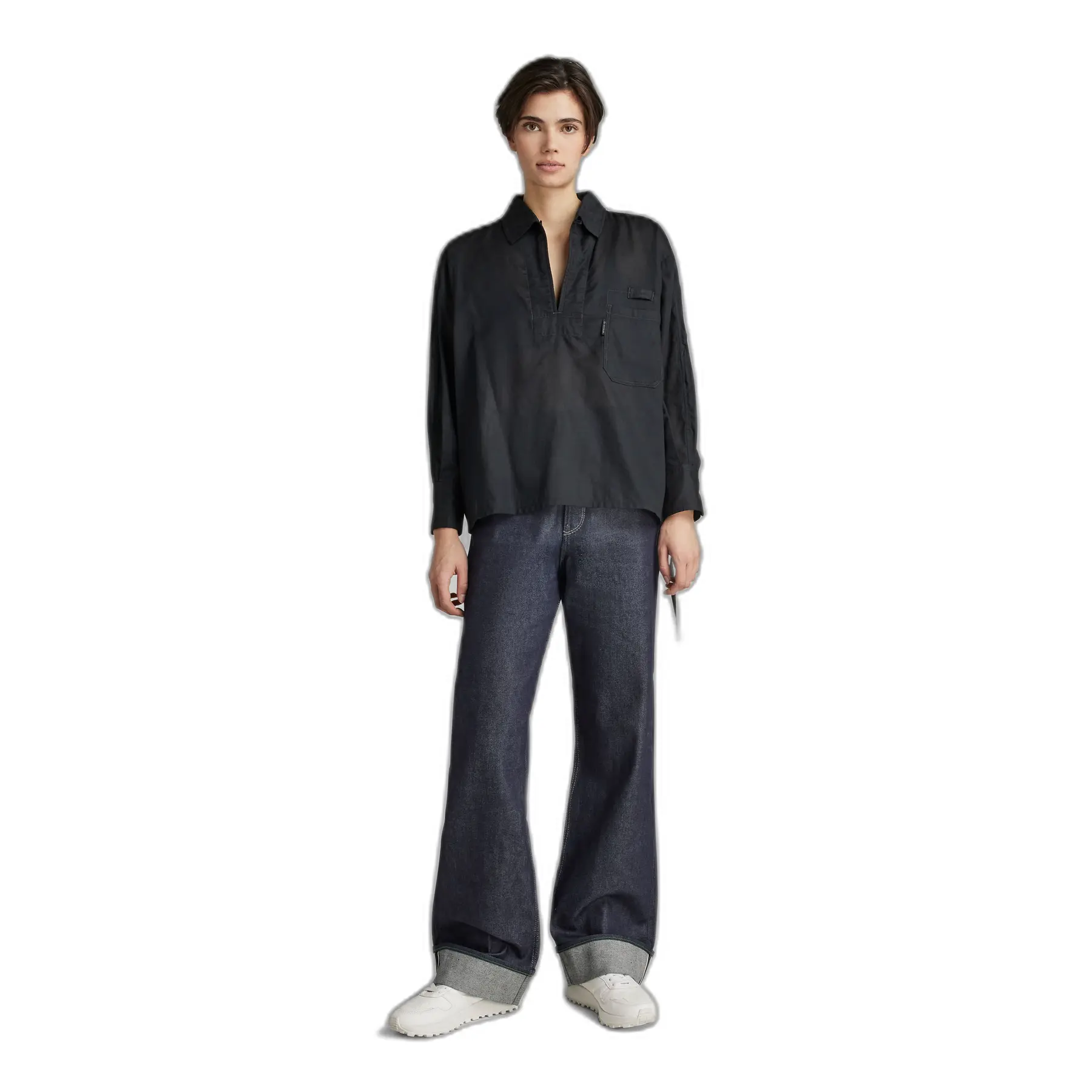 8720346719726 - Bowling Poloshirt - Schwarz - Damen