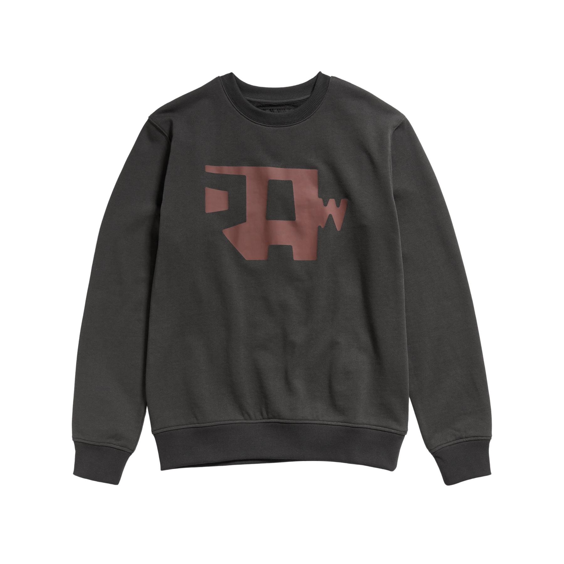 8720346756301 - Abstract RAW Sweatshirt - Grau - Herren