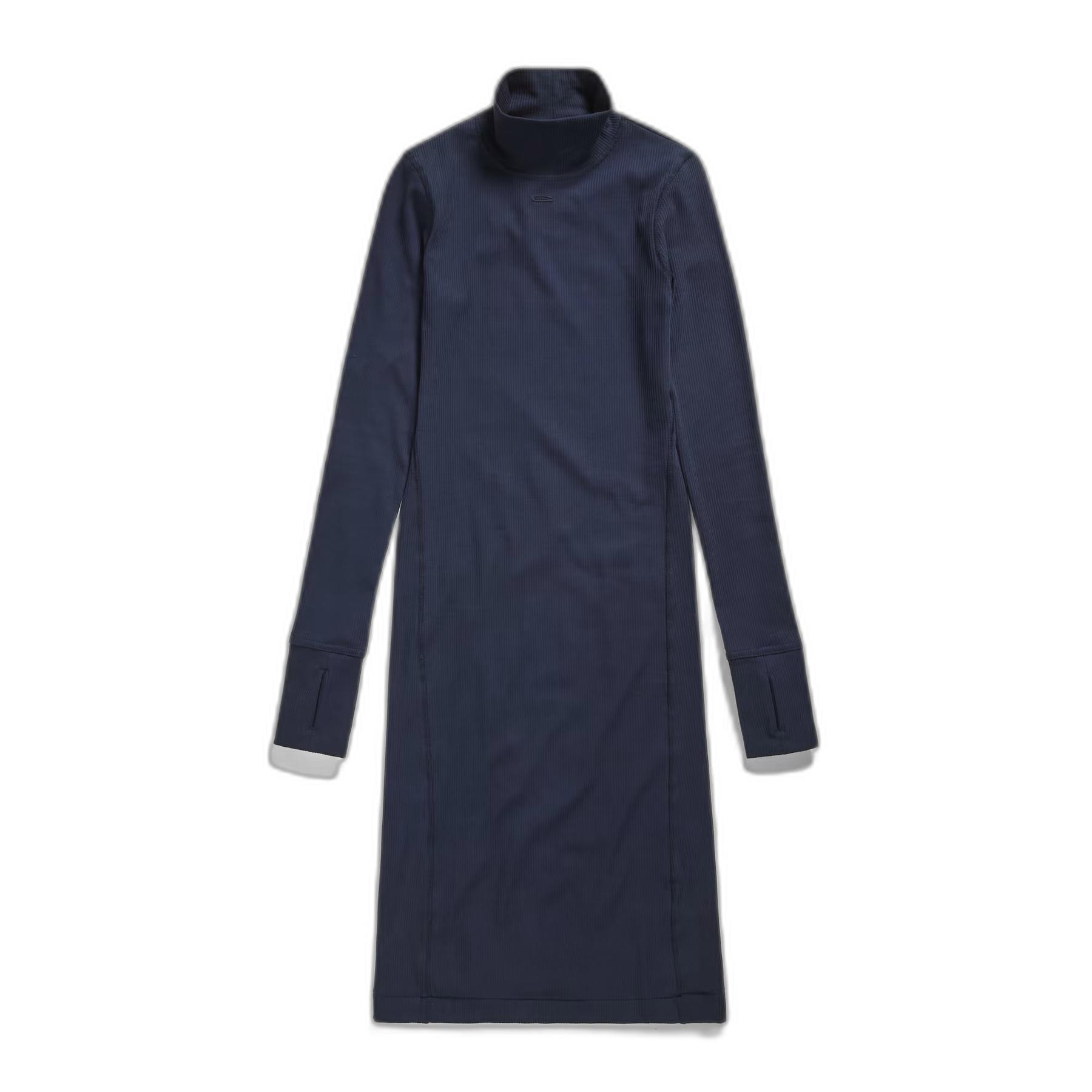 8720347773512 - Sweatshirtkleid schmal geschnitten Frau Mock