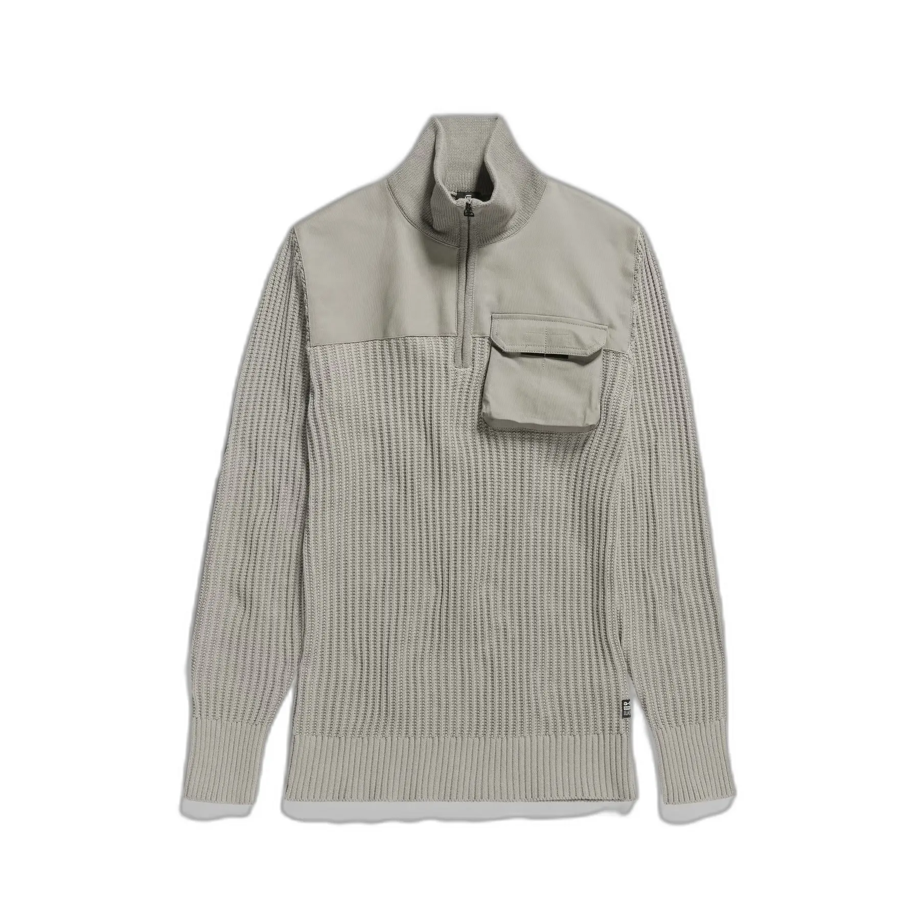 8720347802410 - Pullover mit halbem Reißverschluss Army