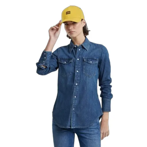 Slim-Fit Langarmbluse für Damen G-Star Western