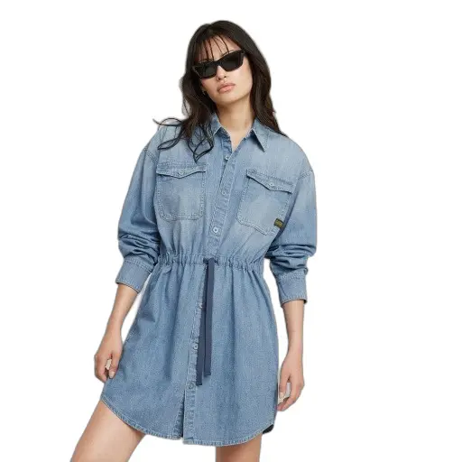 Jeanskleid Damen G-Star Drawcord