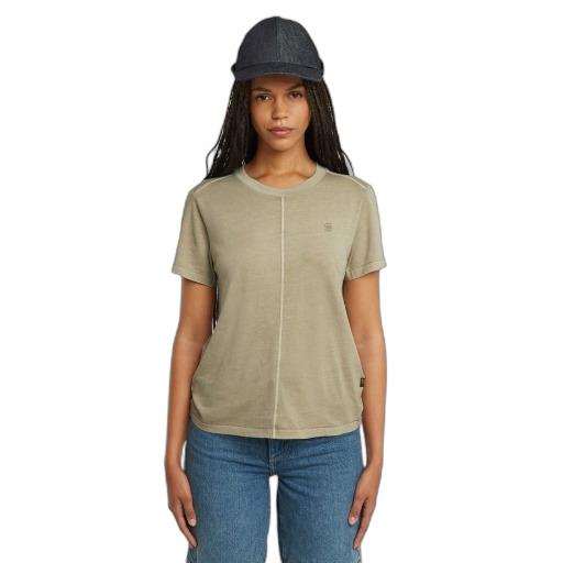 8721135406131 - T-Shirt Overdyed Front Seam R