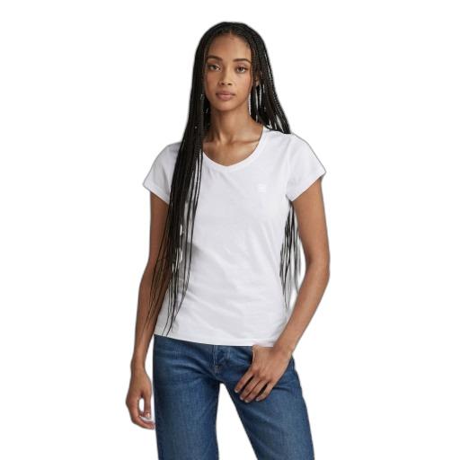 8720705473252 - Slim-Fit Damen V-Ausschnitt T-Shirt Eyben