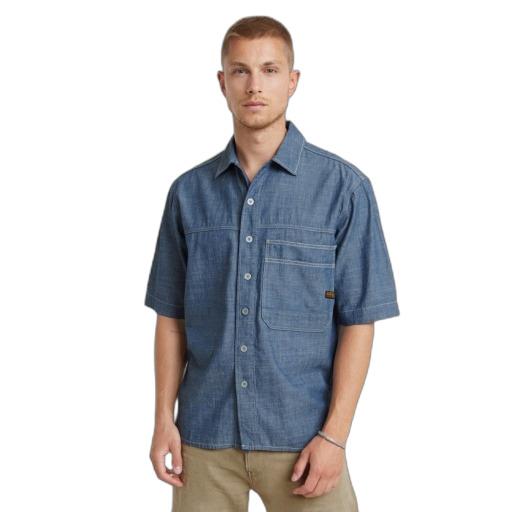 8720705645468 - Lässige Hemd mit doppelten Taschen G-Star