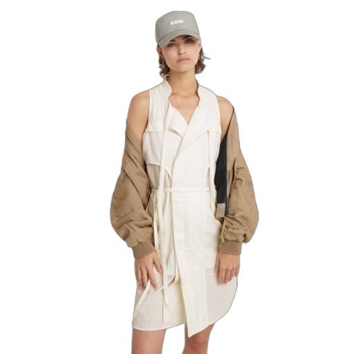 8720705645987 - Kurzärmliges Wickelkleid für Damen G-Star