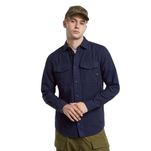 8720705510674 - Slim Fit Freizeithemd mit Brusttaschen