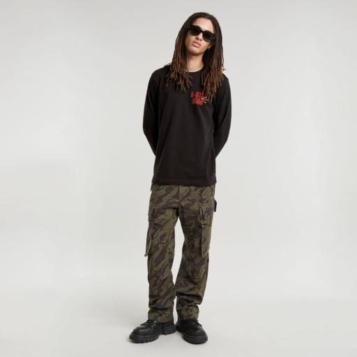 Maglietta a manica lunga G-Star Big Crane Back