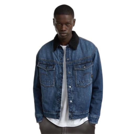 8720706181910 - Jeansjacke mit Futter aus Kunstfell