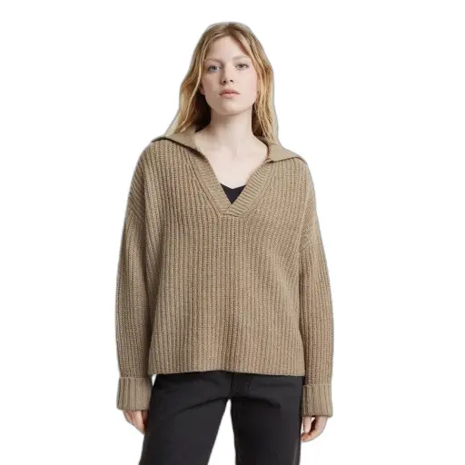 Maglione ampio in maglia spessa da donna