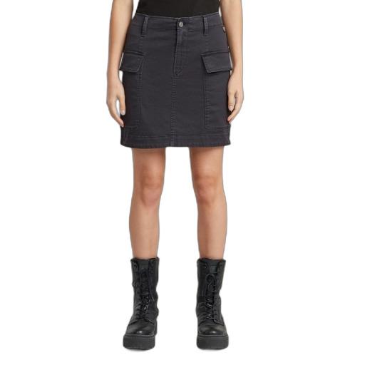 8721135375574 - Damen Cargo Jeansrock G-Star