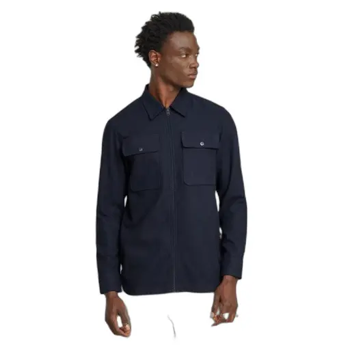 Reißverschluss-Hemdjacke aus twillgewebtem Flanell G-Star Gpo