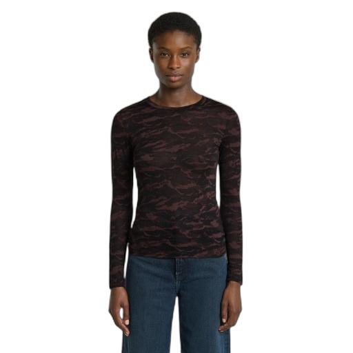 8721135256989 - Langarmshirt Fine Lace Aop