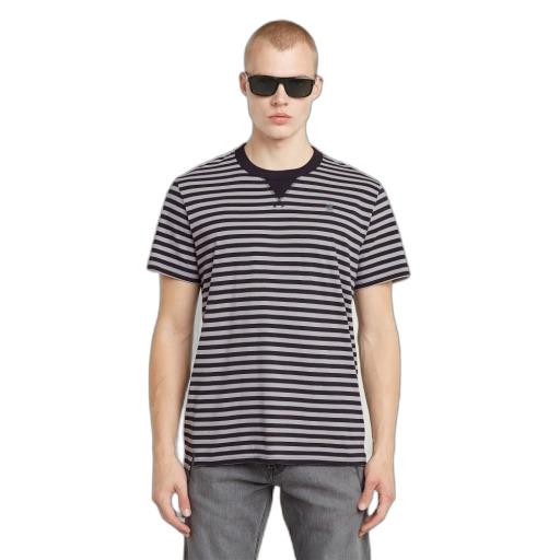 8721135384040 - T-Shirt mit Label-Stitching Modell Nifous