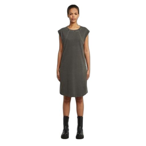 8721135171770 - Weites Kleid Damen Seam Detail Overdyed