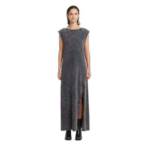 8721135406537 - Kleid Damen Overdyed Maxiank