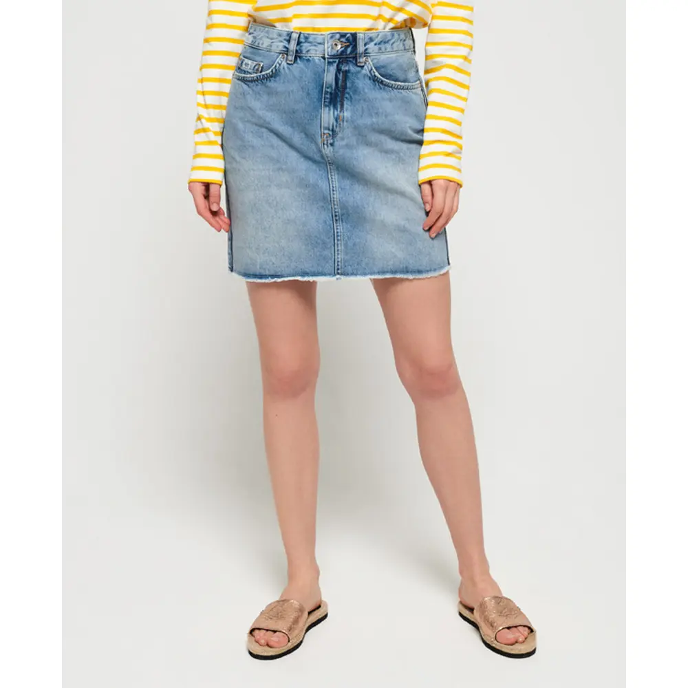 5057842204160 - Minirock aus Denim für Frauen Superdry