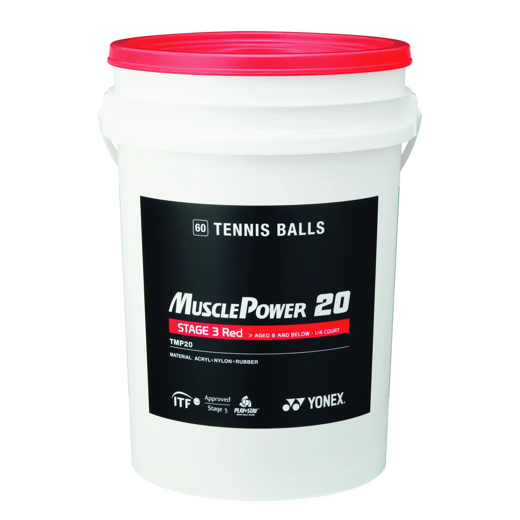 Baril balles tennis Yonex TMP-20 (x60)