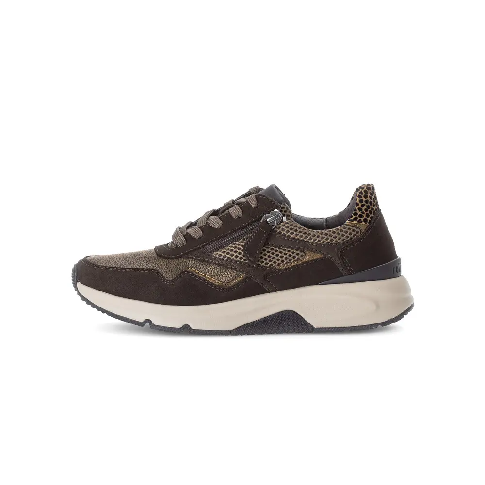 Sneakers da donna  Rollingsoft Samt/Mesh/Met/Giraffe