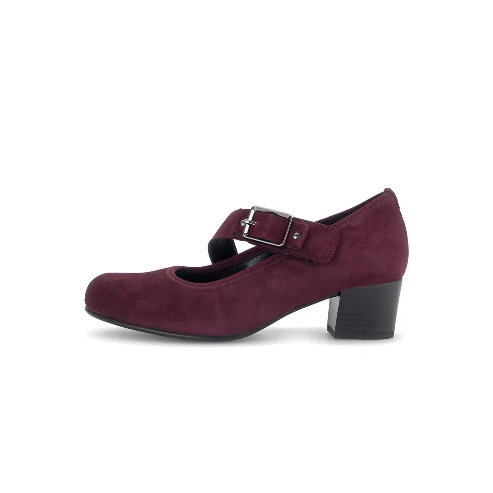 Pumps Mit Verstellbarem Riemen Für Damen Gabor Samtchevreau