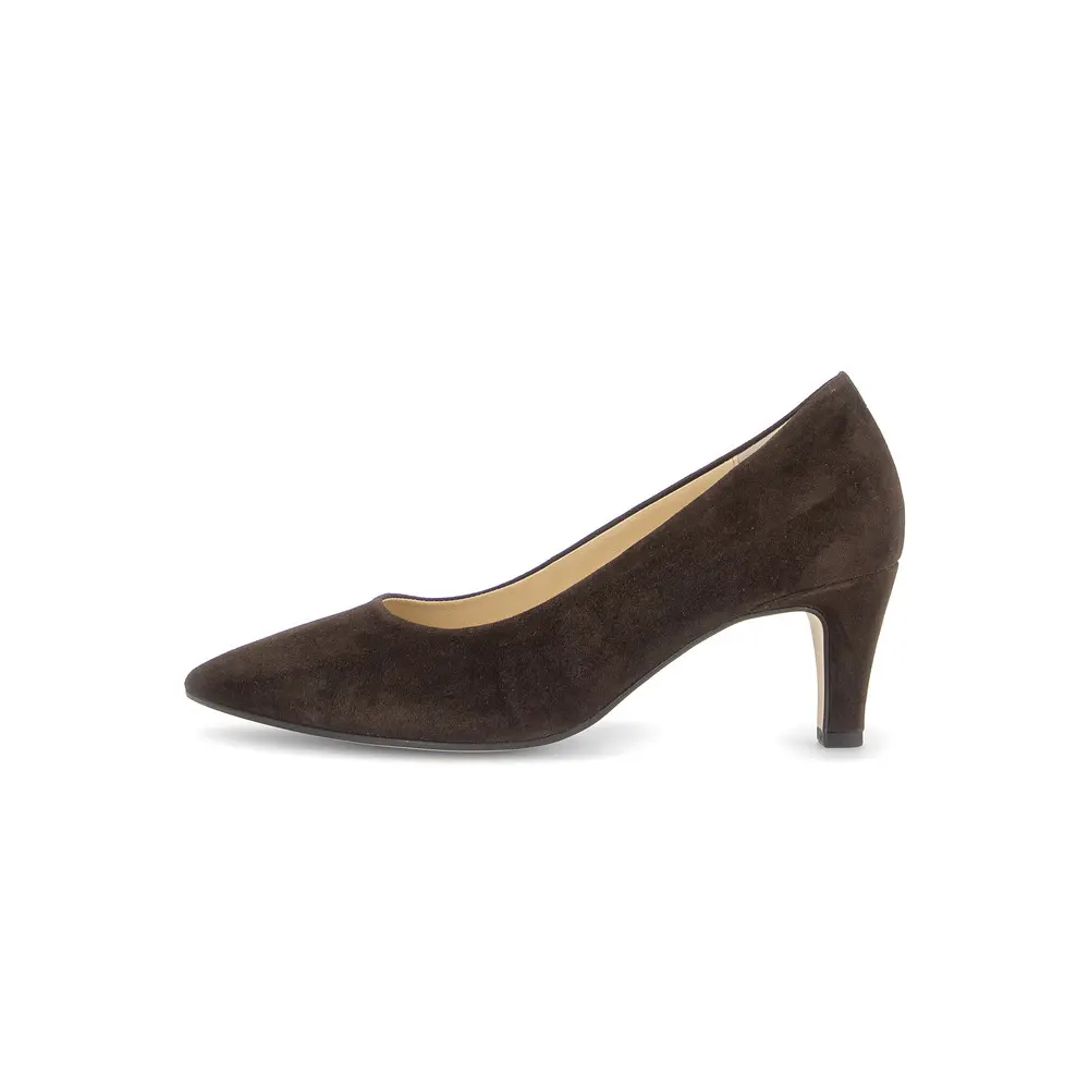Elegant Slim Heel Court Shoes Women Gabor Samtchevreau