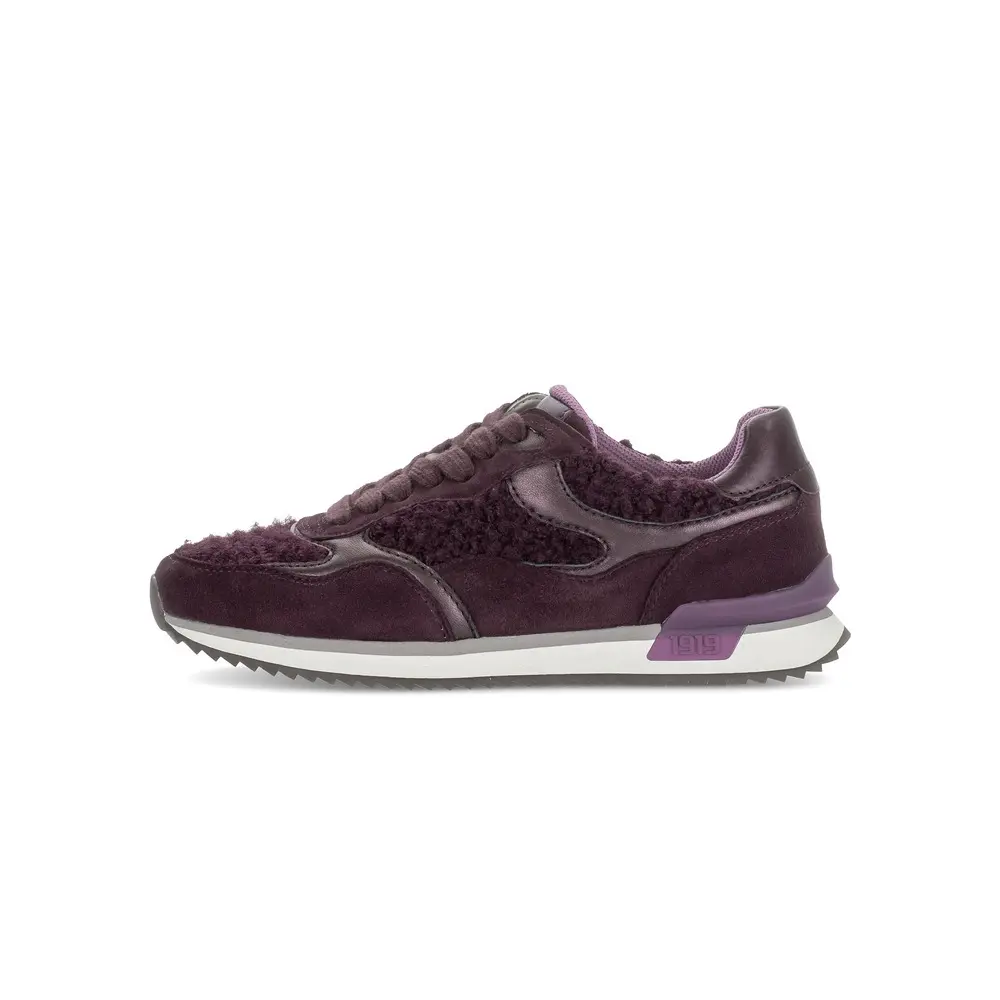 Women's Sneakers Gabor Samt/Wool Ht/Met.