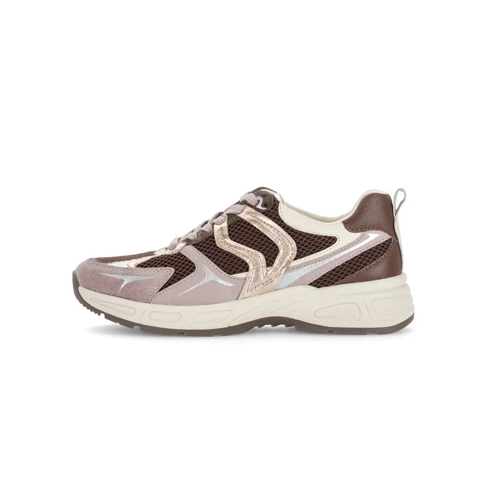 Women's Sneakers Gabor Mesh/Velour/Met.