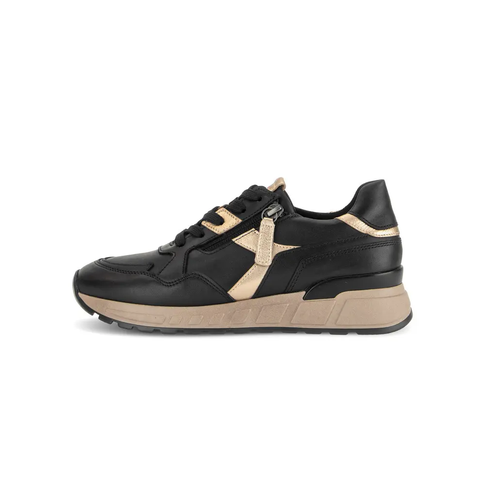 Damen Sneakers Gabor Foulard/Satin Met.